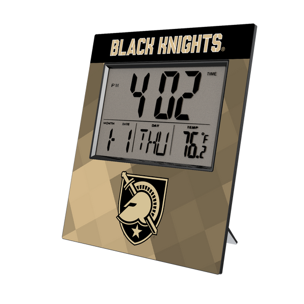 Army Academy Black Knights Color Block Wall Clock