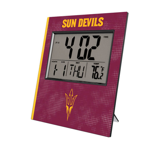 Arizona State Sun Devils Hatch Wall Clock