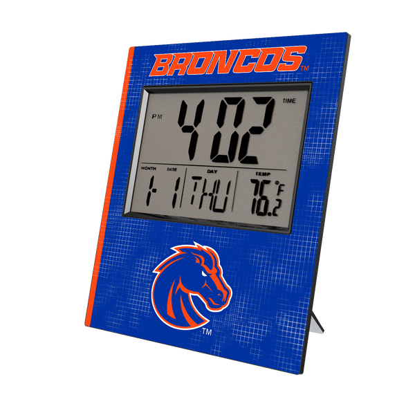 Boise State Broncos Hatch Wall Clock