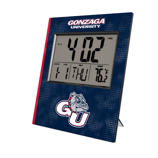 Gonzaga Bulldogs Hatch Wall Clock