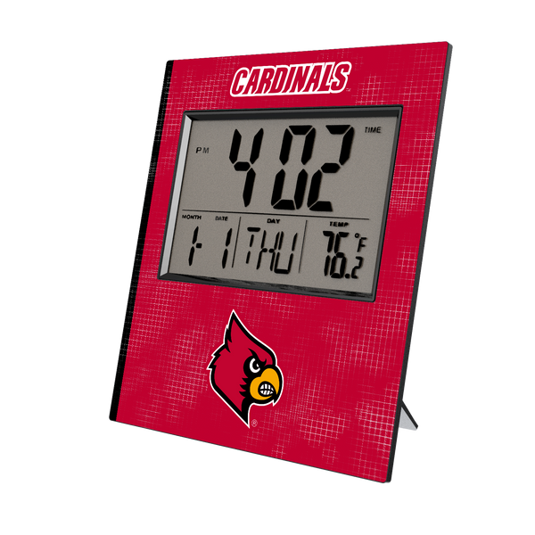 Louisville Cardinals Hatch Wall Clock