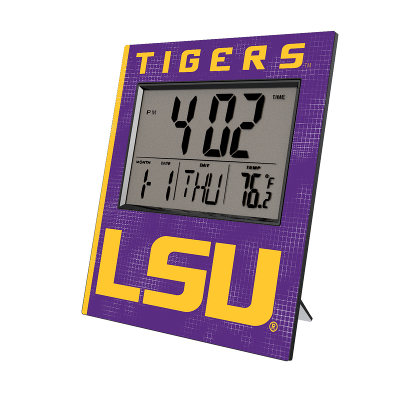 Louisiana State University Tigers Hatch Wall Clock