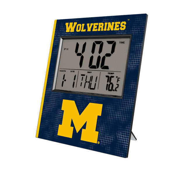 Michigan Wolverines Hatch Wall Clock