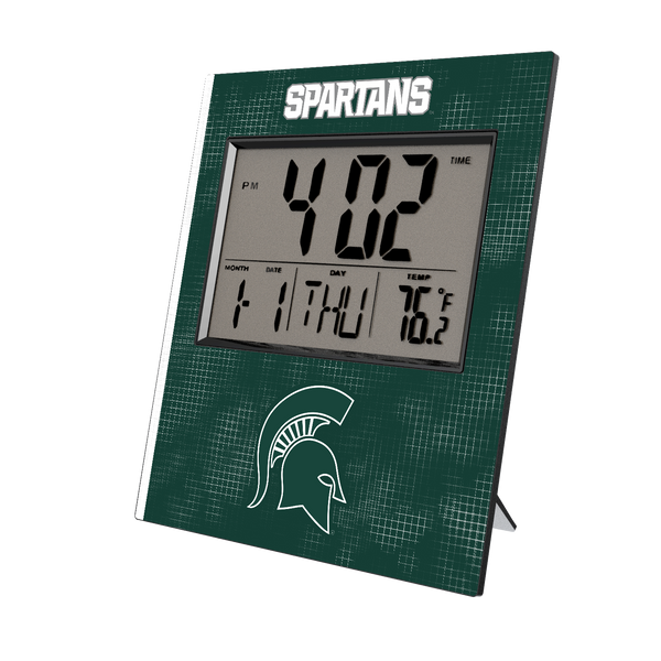 Michigan State Spartans Hatch Wall Clock