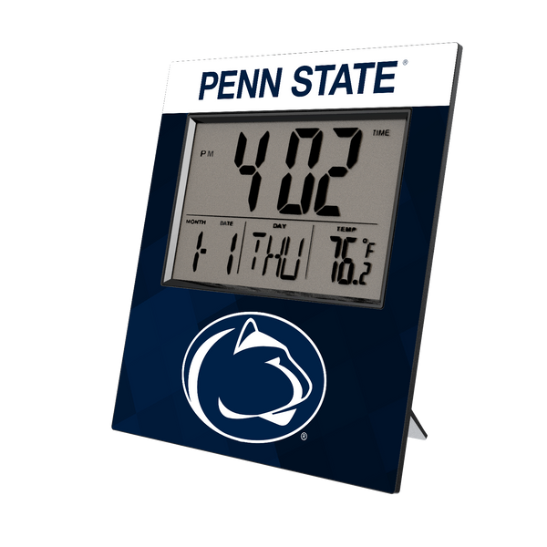 Penn State Nittany Lions Color Block Wall Clock