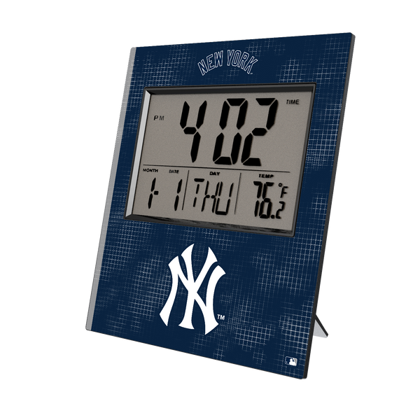 New York Yankees Hatch Wall Clock