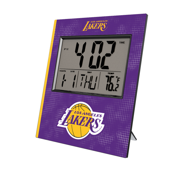 Los Angeles Lakers Hatch Wall Clock