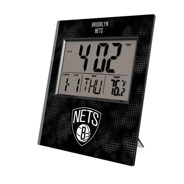 Brooklyn Nets Hatch Wall Clock