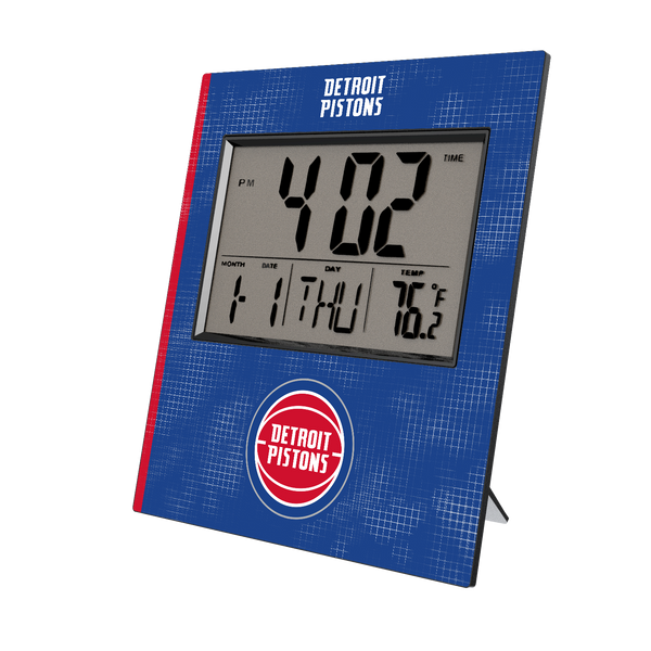 Detroit Pistons Hatch Wall Clock
