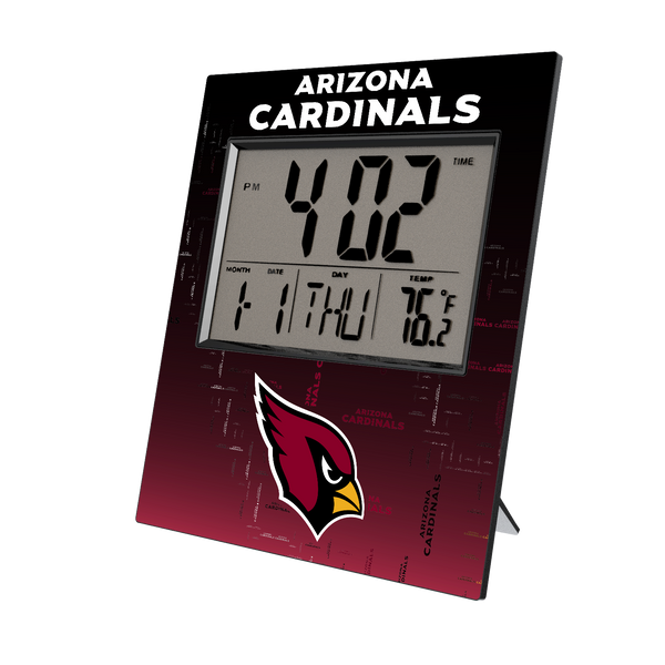 Arizona Cardinals Quadtile Wall Clock