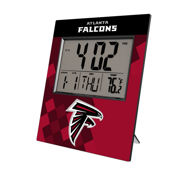 Atlanta Falcons Color Block Wall Clock