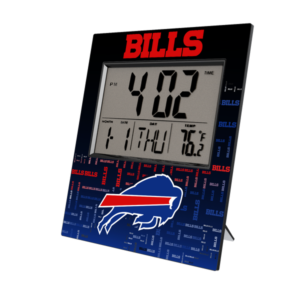 Buffalo Bills Quadtile Wall Clock