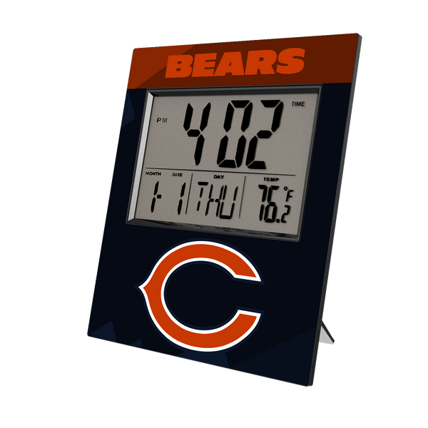 Chicago Bears Color Block Wall Clock