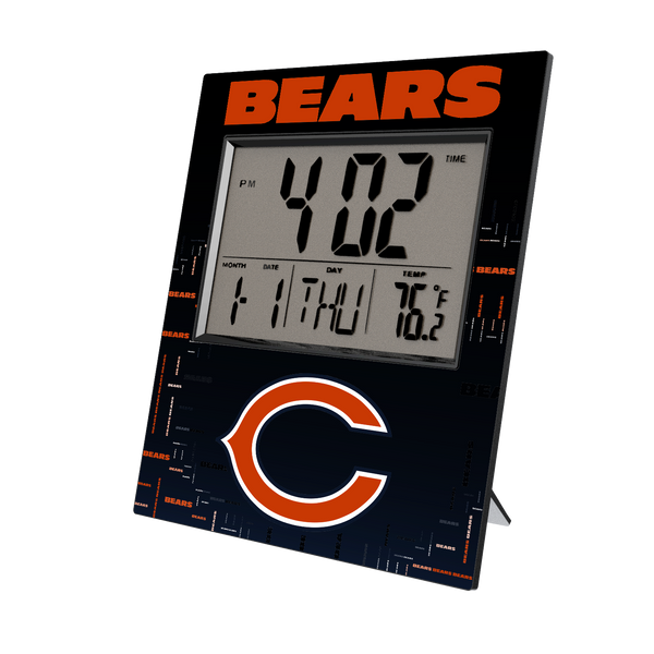Chicago Bears Quadtile Wall Clock