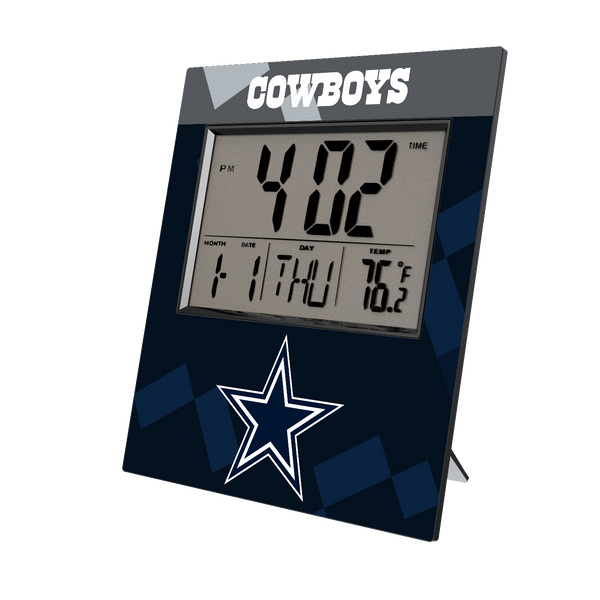 Dallas Cowboys Color Block Wall Clock