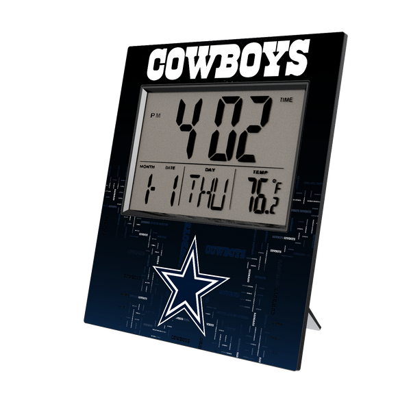 Dallas Cowboys Quadtile Wall Clock