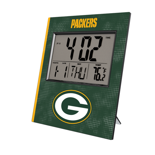 Green Bay Packers Hatch Wall Clock