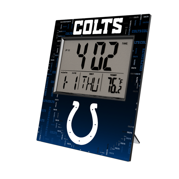 Indianapolis Colts Quadtile Wall Clock