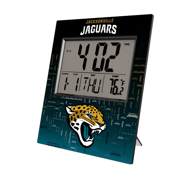 Jacksonville Jaguars Quadtile Wall Clock