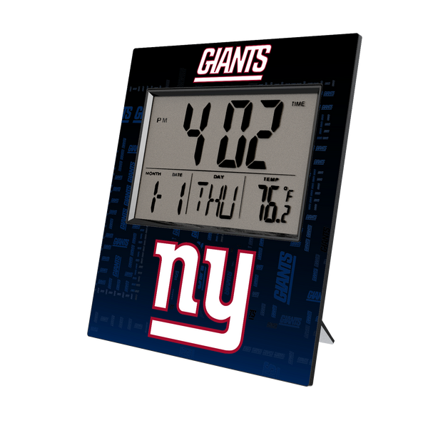 New York Giants Quadtile Wall Clock