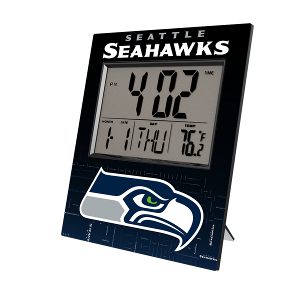 Seattle Seahawks Quadtile Wall Clock