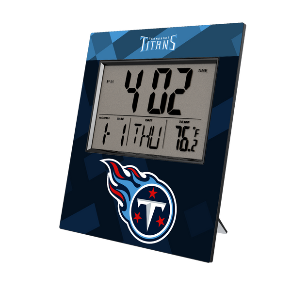 Tennessee Titans Color Block Wall Clock
