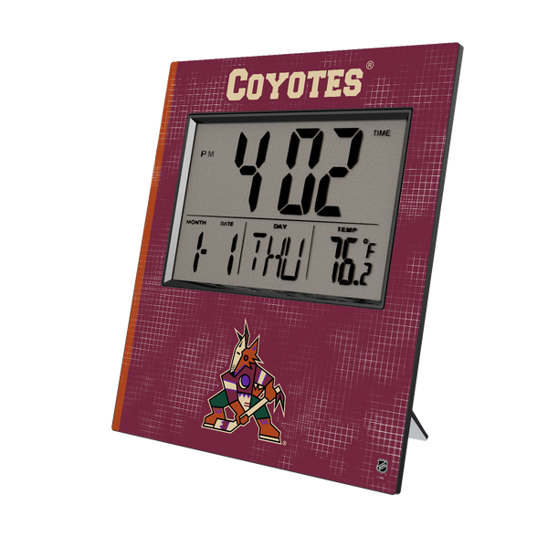 Arizona Coyotes Hatch Wall Clock