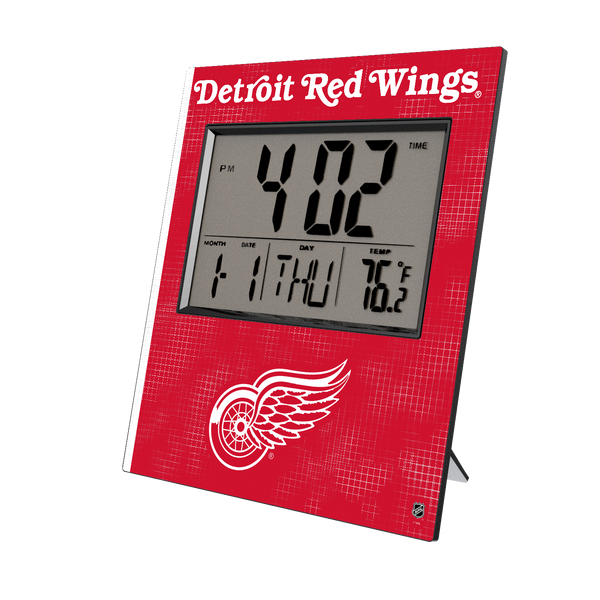 Detroit Red Wings Hatch Wall Clock