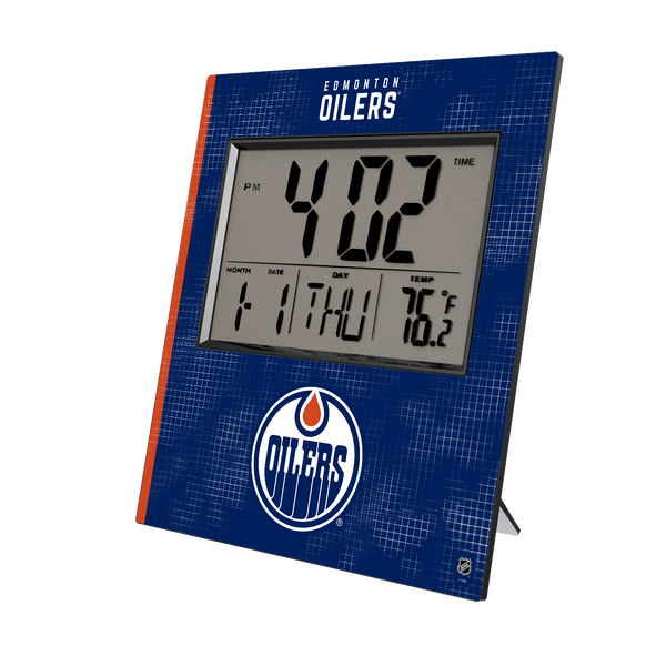 Edmonton Oilers Hatch Wall Clock
