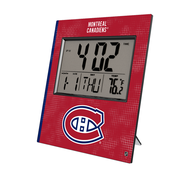 Montreal Canadiens Hatch Wall Clock