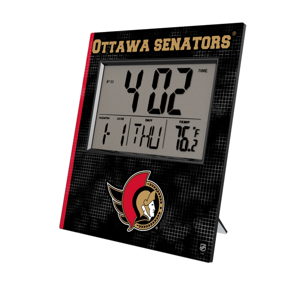 Ottawa Senators Hatch Wall Clock