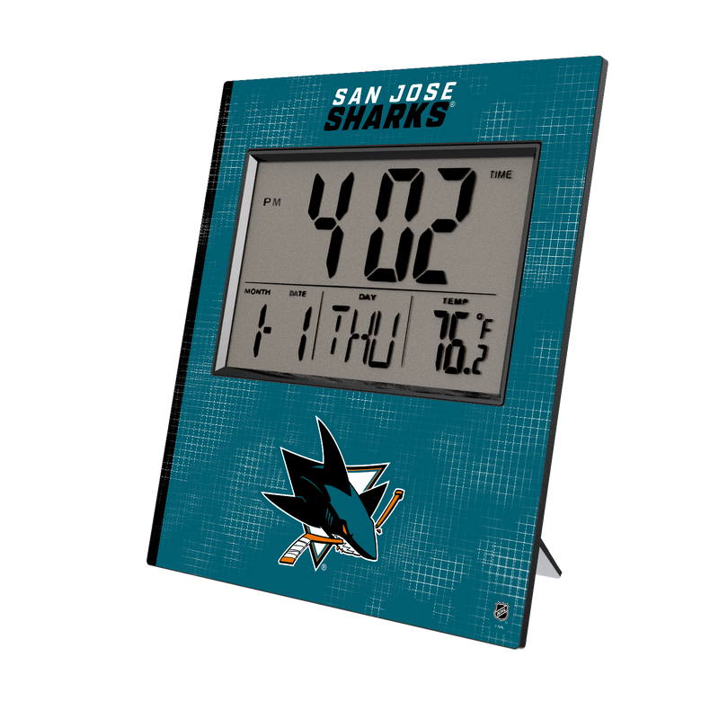 San Jose Sharks Hatch Wall Clock