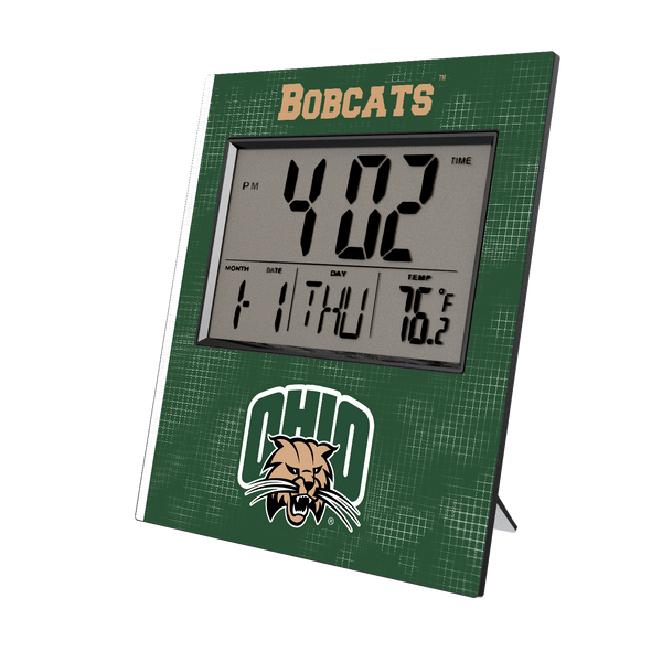 Ohio University Bobcats Hatch Wall Clock
