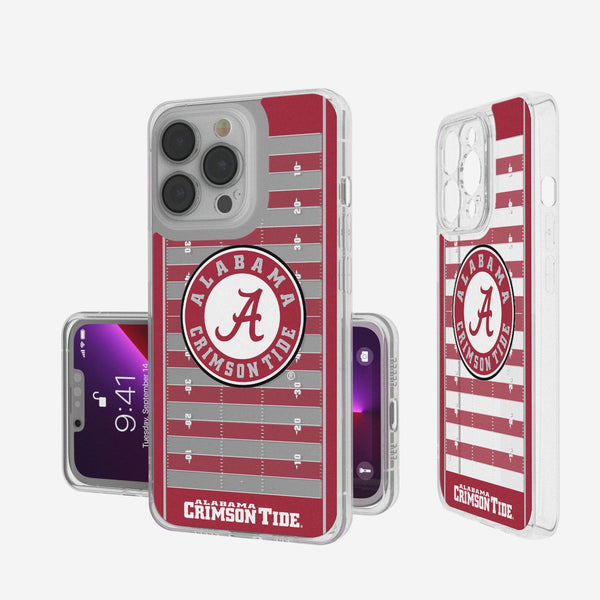 Alabama Crimson Tide Football Field iPhone Clear Case