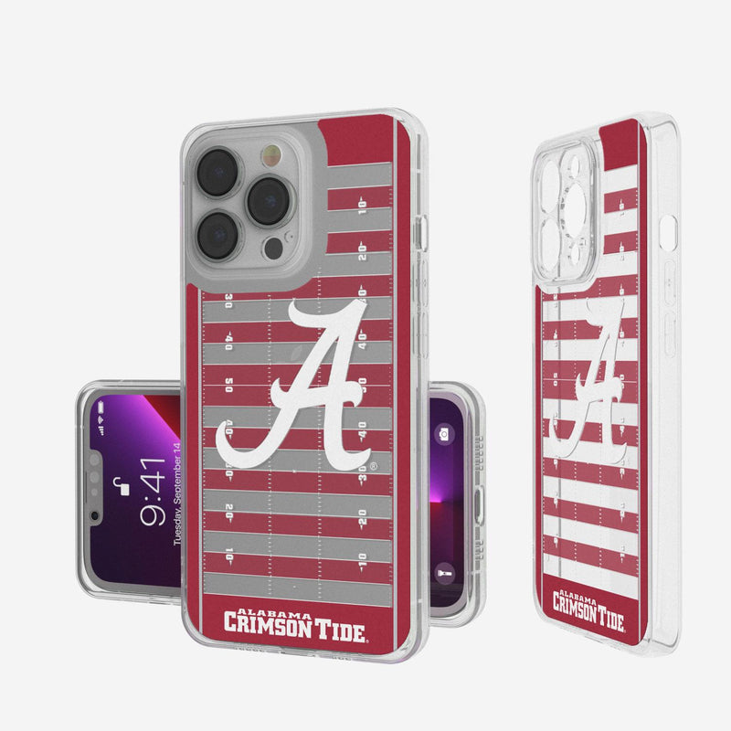Alabama Crimson Tide Football Field iPhone Clear Case