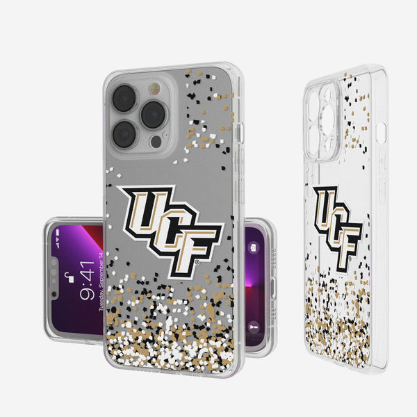 Central Florida Golden Knights Confetti iPhone Clear Case