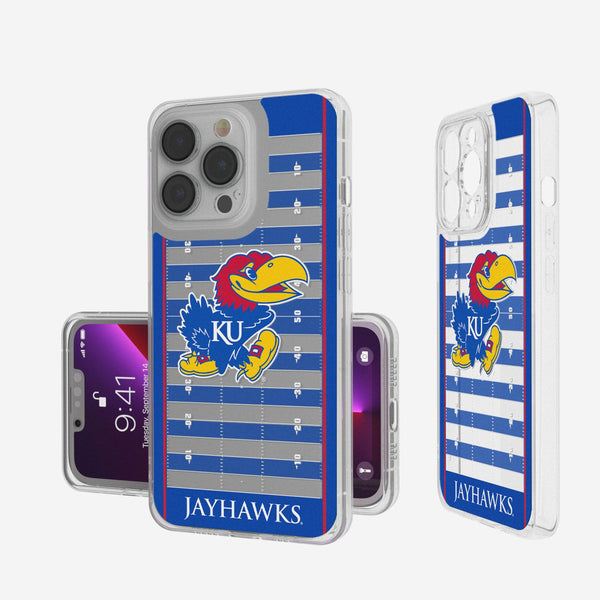 Kansas Jayhawks Football Field iPhone Clear Case