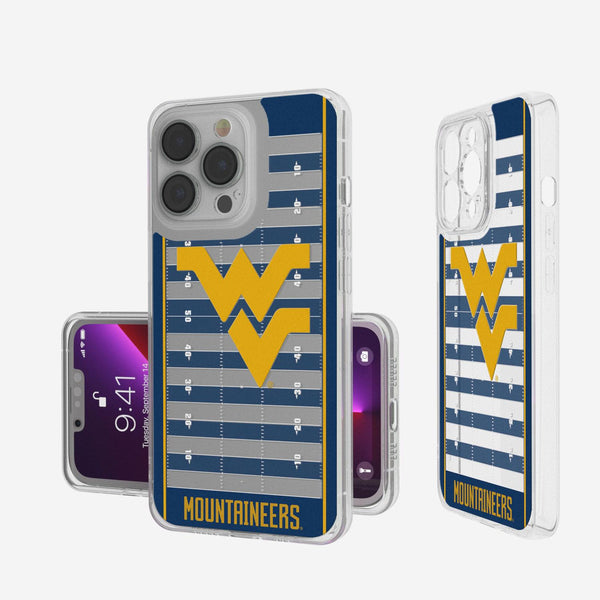 West Virginia Mountaineers Football Field iPhone Clear Case