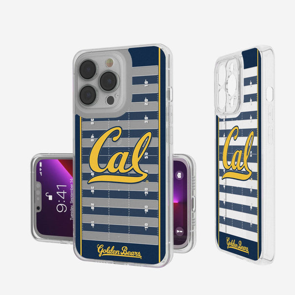 California Golden Bears Football Field iPhone Clear Case