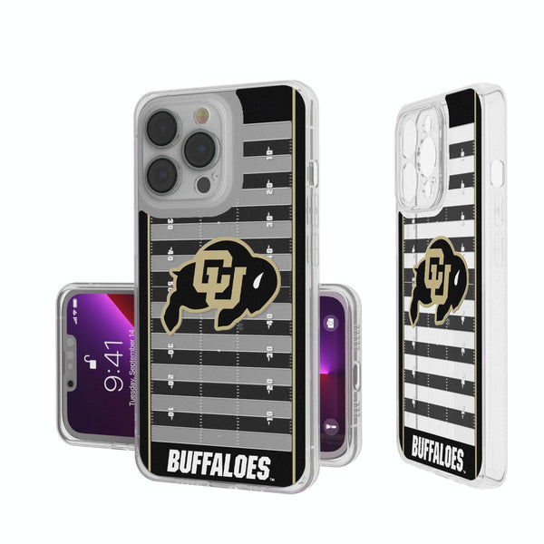 Colorado Buffaloes Football Field iPhone Clear Case