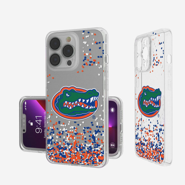 Florida Gators Confetti iPhone Clear Case
