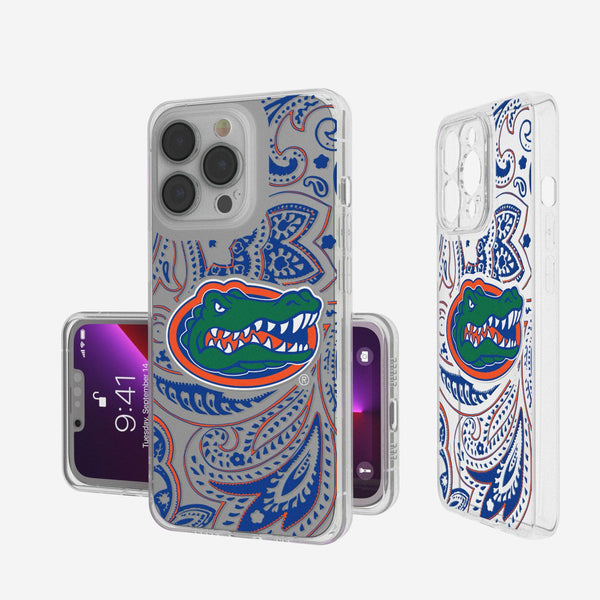 Florida Gators Paisley iPhone Clear Case