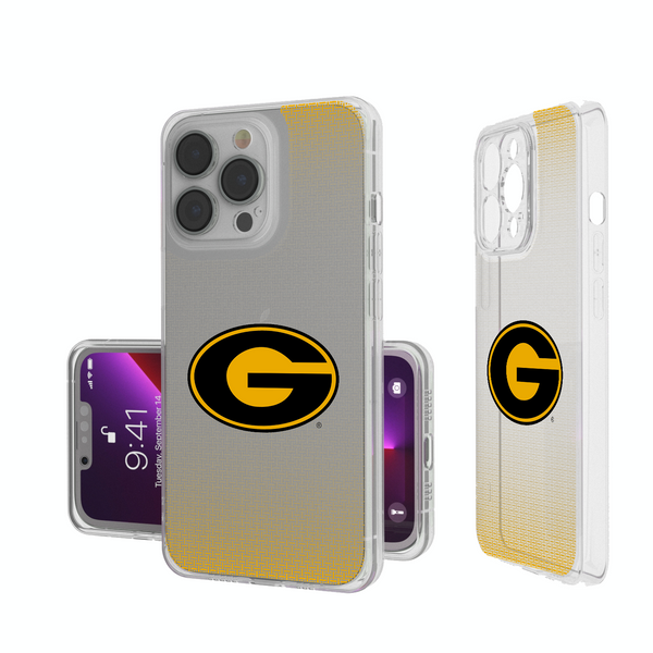 Grambling State  Tigers Linen iPhone Clear Phone Case