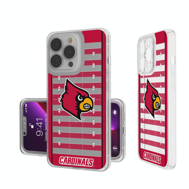 Louisville Cardinals Football Field iPhone Clear Case