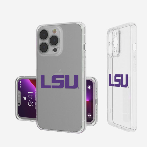 Louisiana State University Tigers Insignia iPhone 7 / 8 Clear Slim Case