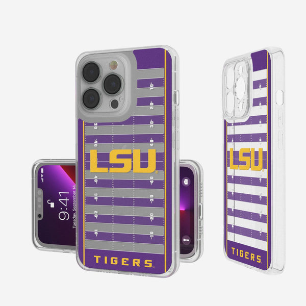 Louisiana State University Tigers Football Field iPhone Clear Case