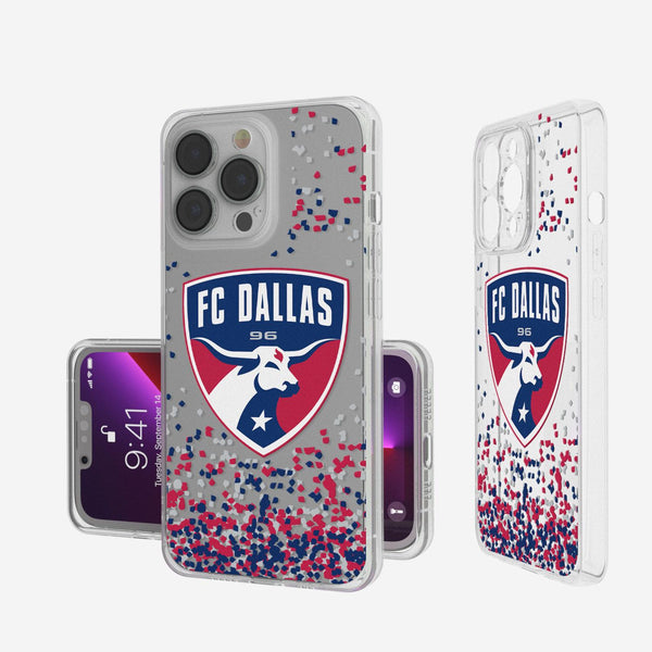 FC Dallas  Confetti iPhone Clear Case