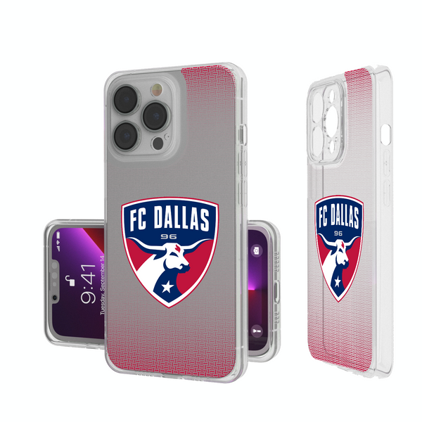 FC Dallas  Linen iPhone Clear Phone Case