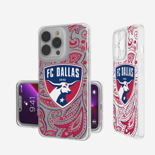 FC Dallas  Paisley iPhone Clear Case