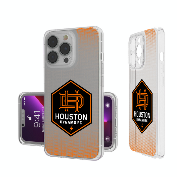 Houston Dynamo  Linen iPhone Clear Phone Case